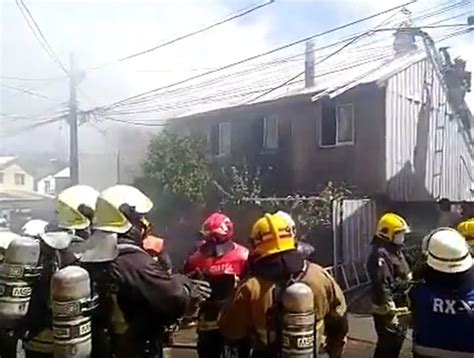 Un Incendio Destruyó Una Vivienda En Concepción