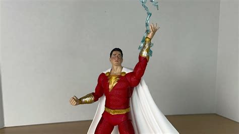 Mcfarlane Toys Dc Multiverse Shazam Fury Of The Gods Shazam Action Figure Review Youtube