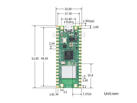 Raspberry Pi Pico W Pico Wifi Rp