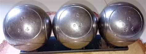 BELLE TRIPLETTE BOULES de Pétanque striées OBUT ATC Compétition 710 G