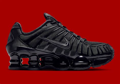 Women S Nike Shox Tl Black Red Ar Sneakernews