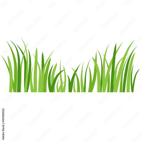 Grass Logo Icon Stock Vector Adobe Stock