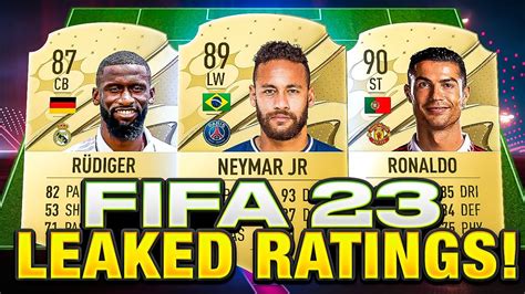 Official Top Fifa Player Ratings Leaked Ratings Fifa