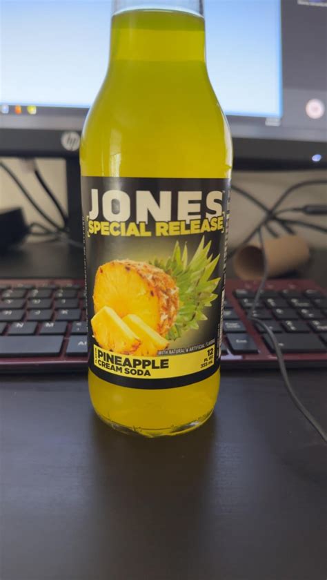 Jones Special Release Pineapple Cream Soda Rsoda