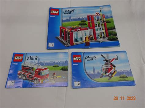 Lego City Feuerwehr Hauptquartier Komplett Ovp Mit