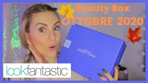 UNBOXING Beauty Box Lookfantastic OTTOBRE 2020 Instafedebeauty