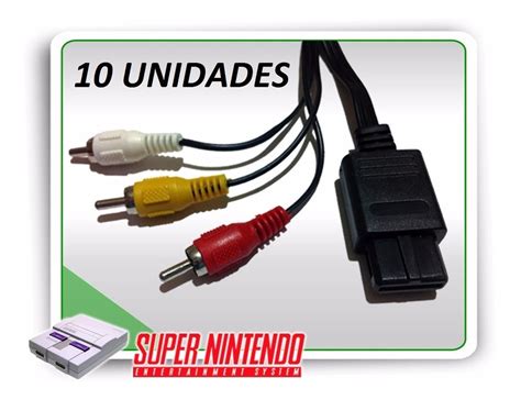 Cabo Av Super Nintendo Snes Game Cube Nintendo Famicom R