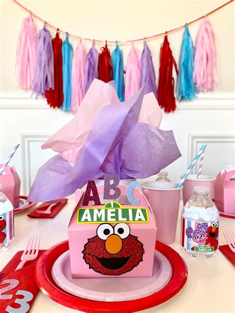 Elmo And Abby Party Supplies