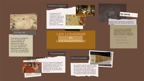 LES LUMIERES Et L HUMANISME By Safiatou Keita On Prezi