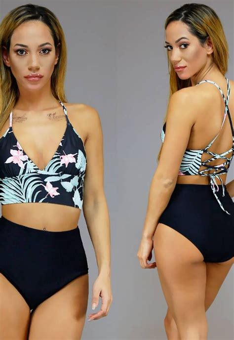 Leaf Print Bikini Top Uwantisell Nl