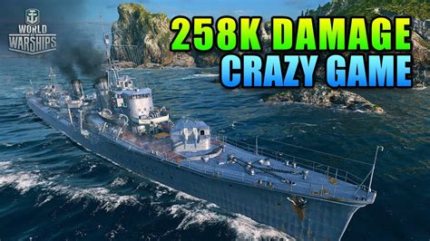 I Did 258k Damage With My Yugumo World Of Warships YouTube