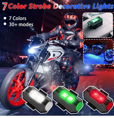 7 Colors Led Aircraft Strobe Lights And Usb Charging 🔥buy 3 Get 1 Free