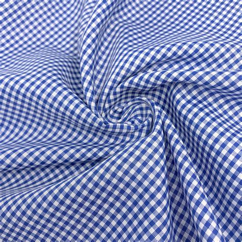 Royal Blue Gingham 112 Wide Square Fabric 60 Wide Etsy