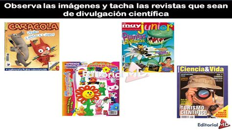 Articulos Y Textos De Divulgación Cientifica Para Niños