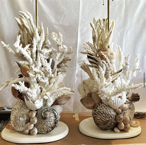 Custom Seashell Coral Lighting Miami Florida Christa S South