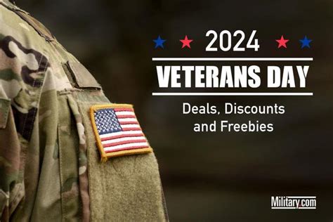 2024 Veterans Day Deals Discounts And Freebies