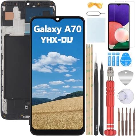 Yhx Ou Incell Schwarz Rahmen Display F R Samsung Galaxy A Sm A Fn