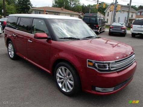 Ruby Red Metallic 2013 Ford Flex Limited Awd Exterior Photo 81600678