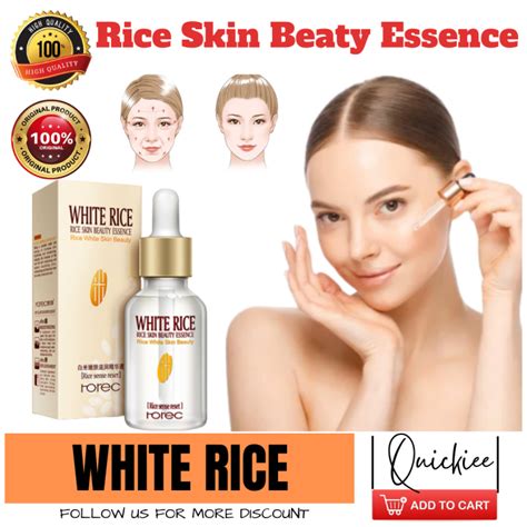 White Rice Extract Face Serum Tender Anti Aging White Rice Skin