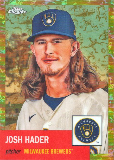 Topps Chrome Platinum Anniversary Gold Refractors Josh Hader