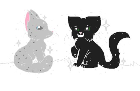 Hollyleaf and Ashfur in StarClan by Zania9Blackfire on DeviantArt