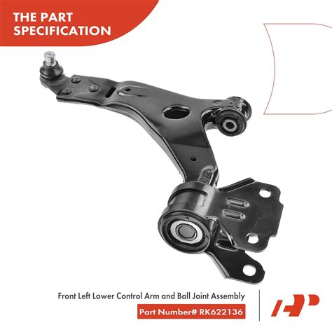 Metrix Premium Front Left Right Lower Control Arm And Ball Joint