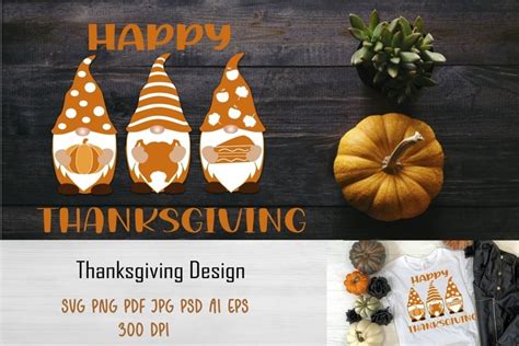 Gnomes. Gnomes SVG. Thanksgiving Gnomes. Thanksgiving Quote