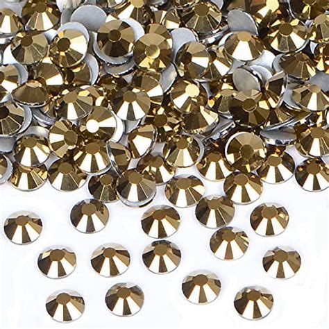 1440PCS Art Nail Rhinestones Non Hotfix Glue Fix Round Crystals Glass