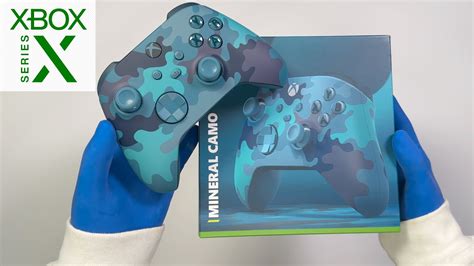 Unboxing Xbox Wireless Controller Mineral Camo Special Edition