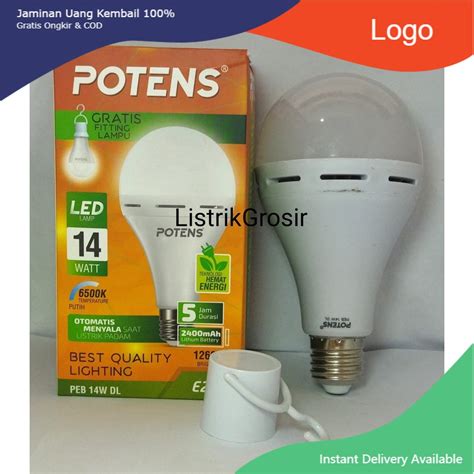 Jual Potens Lampu Emergency Led Magic Genius Ajaib Lampu Darurat Cas