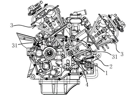 V4 Engine Diagram