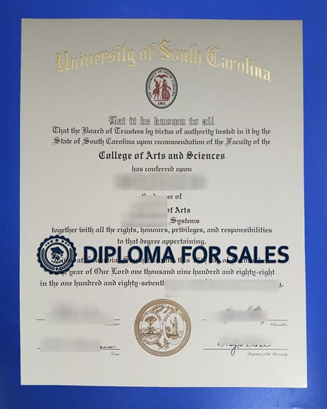 The Smart Tips To Buy University Of South Carolina Usc Diploma