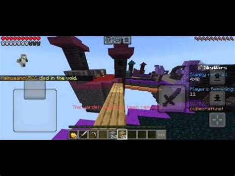 Jugando Skywars Skywars Cubecraft Youtube