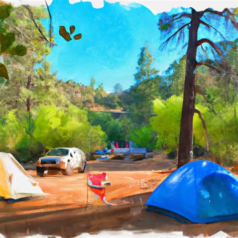 Badger Flat Campground Camping Area | California Camping Destinations