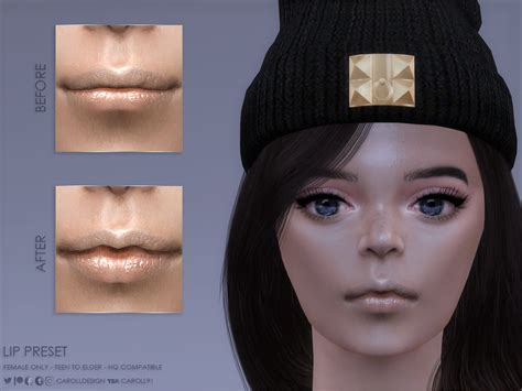 The Sims Resource Lip Preset Patreon Early Access