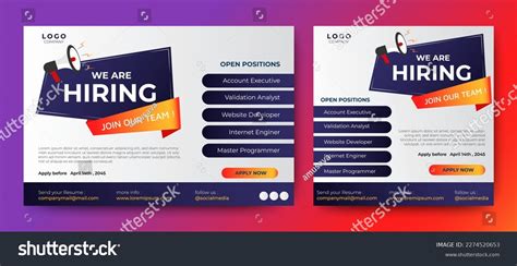 756 Job Fair Flyer Design Images, Stock Photos & Vectors | Shutterstock