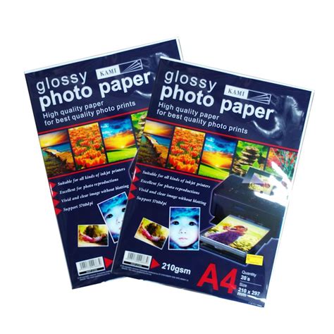 Kami Glossy Photo Paper 135gsm210gsm Shopee Philippines