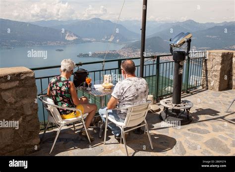 Sasso Del Ferro Laveno Mombello Italy Stock Photo Alamy