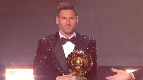 Lionel Messi gana el Balón de Oro 2021 - VAR Deportivo