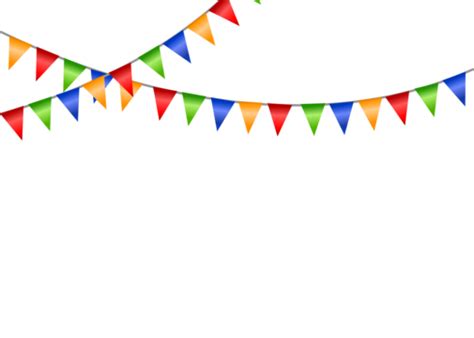 Colorful Bunting Clipart Transparent Png Hd Colorful Bunting For