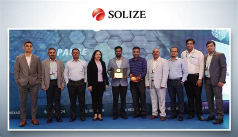 Solize India’s Outstanding Achievements In Technical And Sales Excellence Recognized By Hexagon