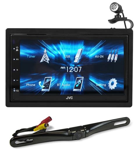 JVC KW M150BT 6 8 Car Monitor Digital Media Bluetooth Receiver W USB