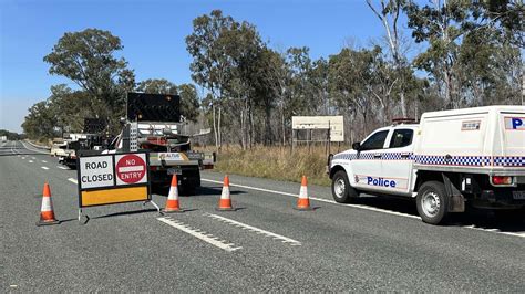 Truck Carrying Chemicals Explodes Into Flames At Bororen On Bruce