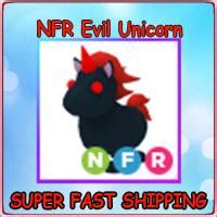 NFR Evil Unicorn Adopt Me ID 196829348 PlayerAuctions