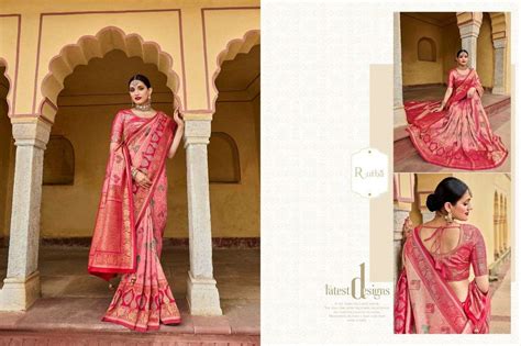 Rutba Vol 5 By Krishna Gokul Kanjivaram Silk Festival Wear Wedding Sarees