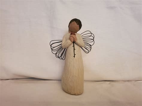 Willow Tree Figurine Loving Angel Retired Etsy