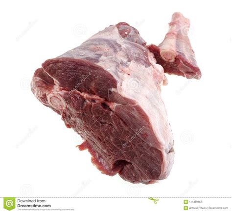 Lamb Cuts - Leg on the Bone Stock Image - Image of protein, fatty: 111350155