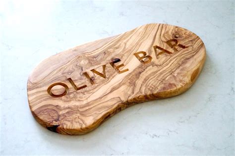 Engraved Rustic Olive Wood Signs | ubicaciondepersonas.cdmx.gob.mx