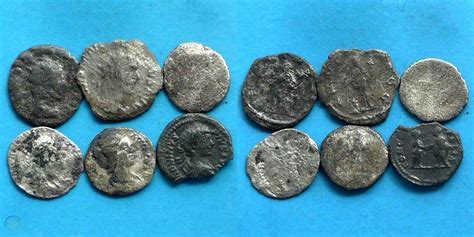 M1376 Lot of 6 Silver Roman coins | #1818484491