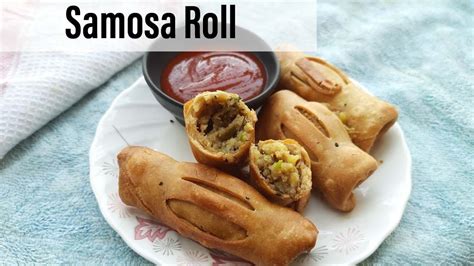 No Maida Samosa Roll Potato Roll Samosa Crispy Samosa Roll With Whole